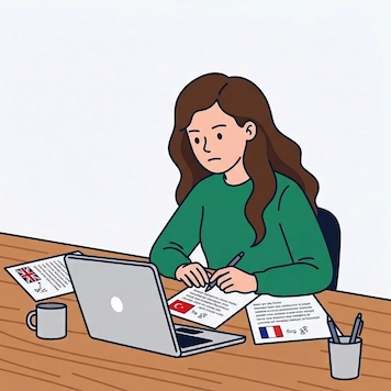 Aslı Fiverr service illustration